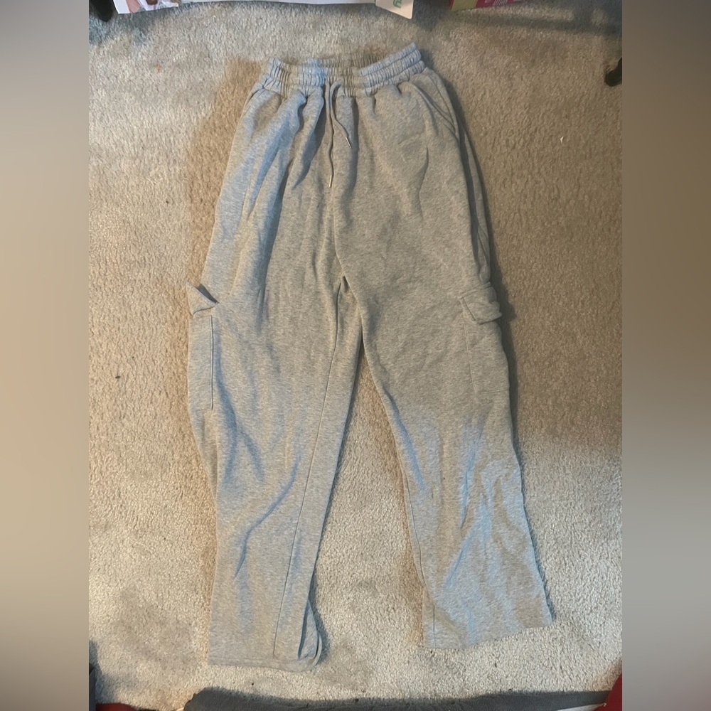 Men’s Shein Grey Cargo Sweats